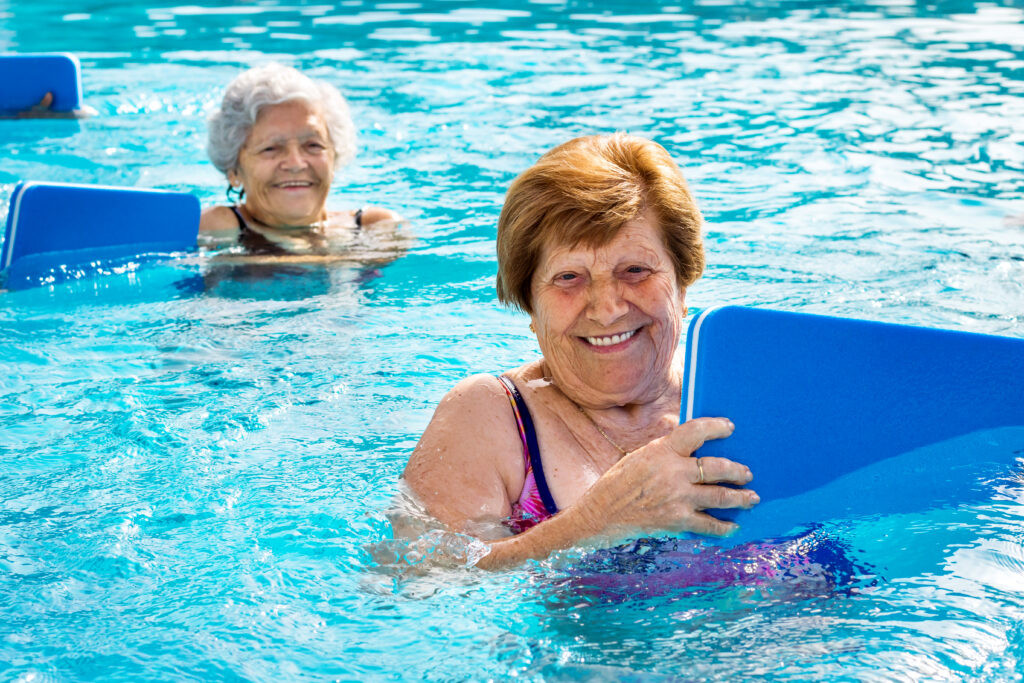 Swimming for seniors in South Jordan, Utah