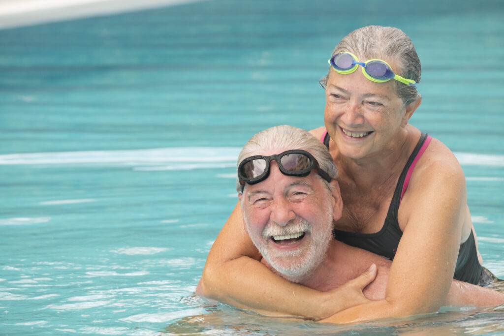 Swimming for seniors in South Jordan, Utah